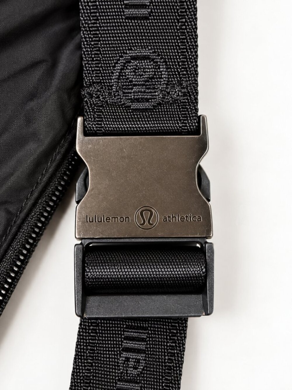 lululemon Black Yoga Mat Carry Bag Adjustable Strap